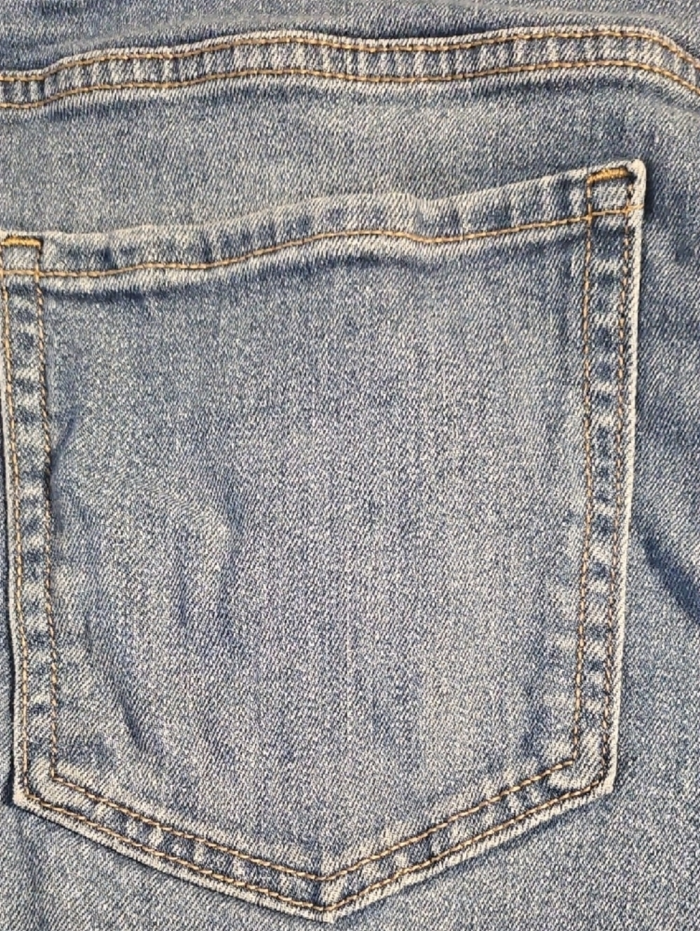 Old Navy High Rise WOW Medium Blue Rolled-Hem Denim Shorts - Picture 11 of 16
